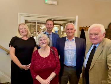Cabinet members with Ann Widdecombe